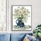 Daisy Vase Stamped Cross Stitch Kit – Beginner-Friendly 11CT Pre-Printed Embroidery Needlepoint for Kids & Adults, 15×18 Inch DIY Craft with Threads & Needles